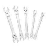 OEMTOOLS 22063 5 Piece Flex Head Flare Nut Wrench Set (SAE) Additional Image 1