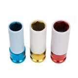OEMTOOLS 25583 1/2in. Drive Thin Wall Nut Protector 3 Piece Impact Set Main Image