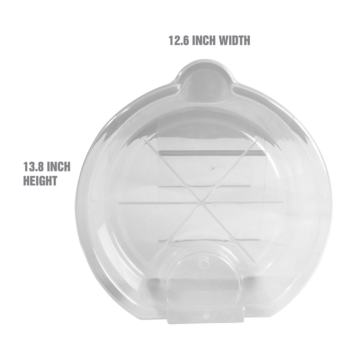 OEMTOOLS 87013 4.5L Oil Drain Pan Clear with Level Scale Additional Image 1