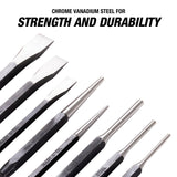 OEMTOOLS 25515 16 Piece Punch and Chisel Set Additional Image 1