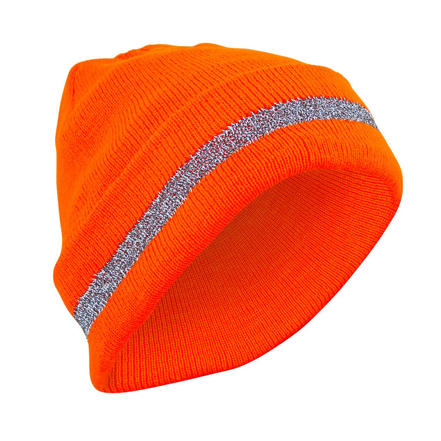 SAS 692-1711 Hi Vis Knit Beanie - Orange Main Image
