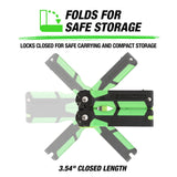 OEMTOOLS 26502 Folding Safety Scraper W/ 5 Plastic + 5 Steel Blades Additional Image 1