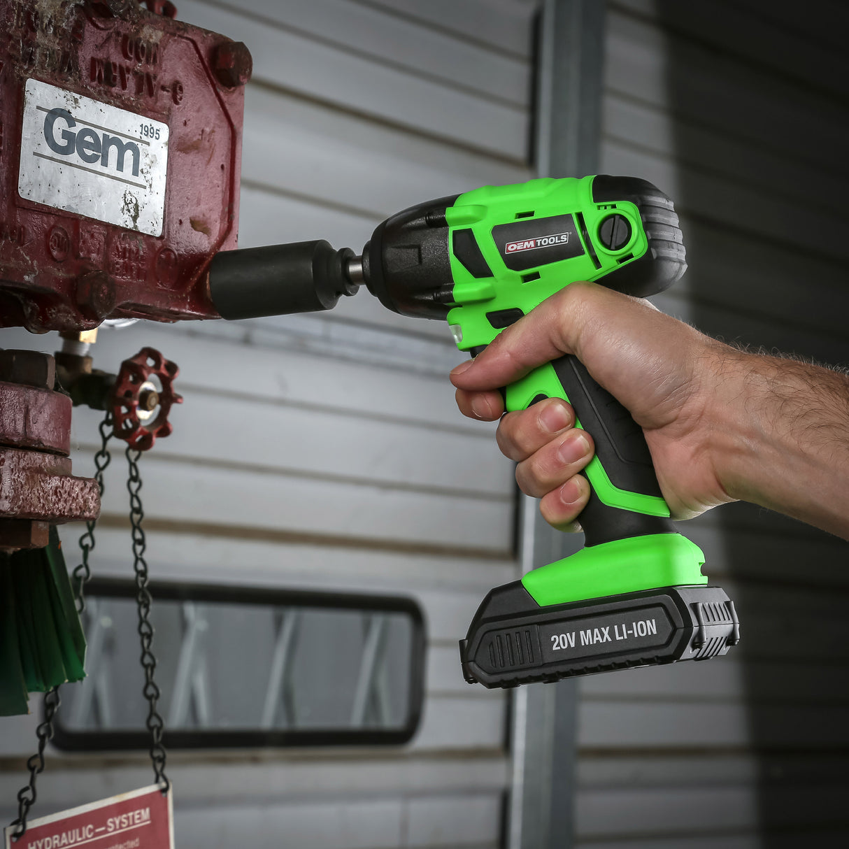 OEMTOOLS 24661 20V MAX* Li-ion 3/8in. Cordless Impact Wrench Additional Image 7
