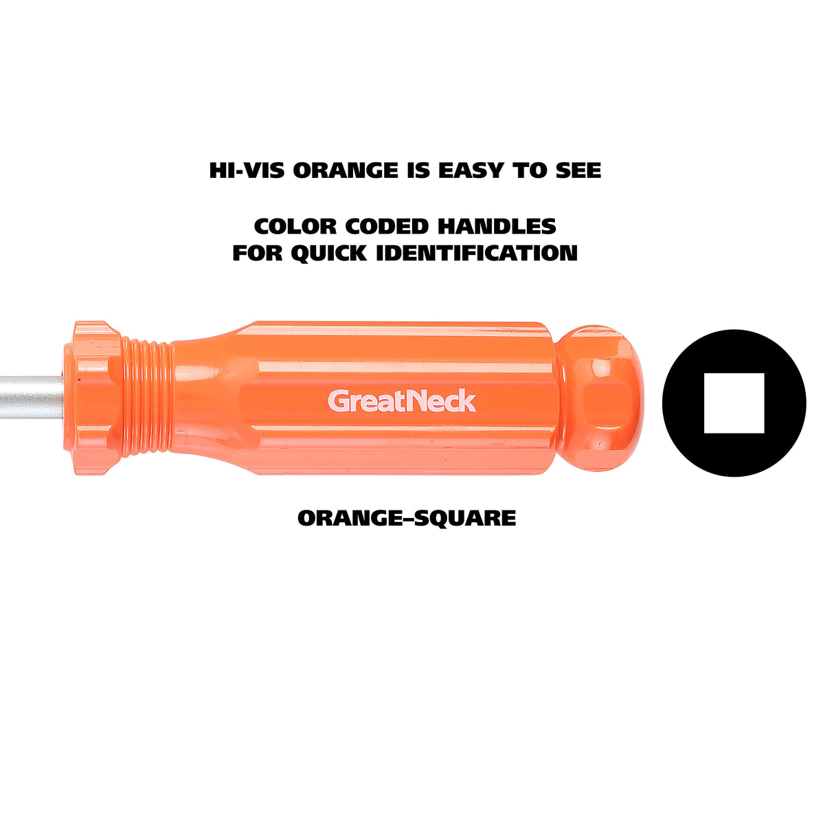 GreatNeck 73332 #3 x 4 Inch Round Shank Screwdriver Additional Image 4