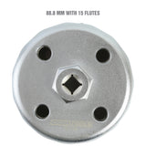OEMTOOLS 87136 88.8 mm 15 Flute Oil Filter Cap Wrench Additional Image 1