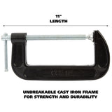GreatNeck CC6 C-Clamp (6 Inch) Additional Image 1