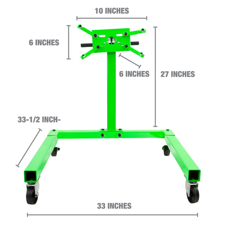 OEMTOOLS 24829 1250 Lb. Engine Stand Additional Image 1