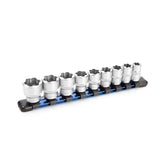 OEMTOOLS 22967 9 Piece Nut & Bolt Extractor Socket Set (3/8in. Drive) Main Image