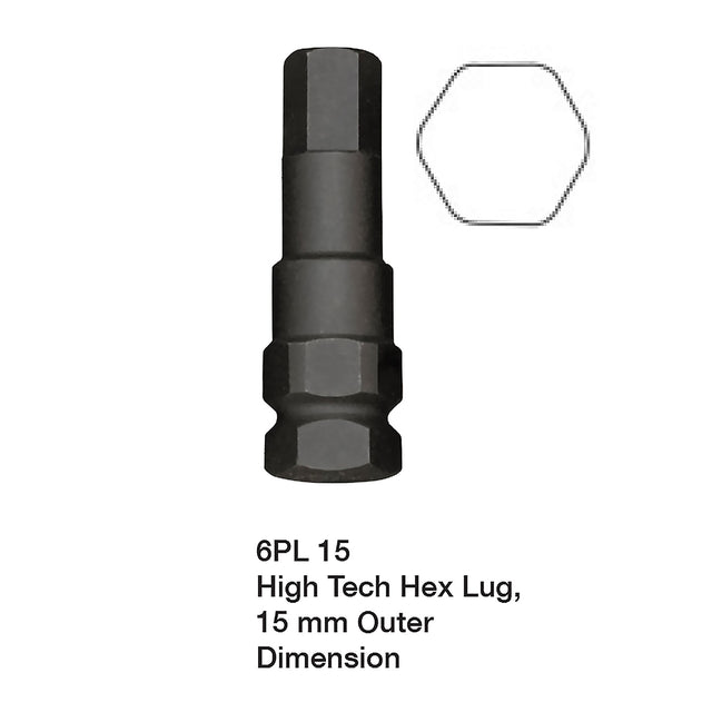 OEMTOOLS 24447C 6PL 15 mm High Tech Hex Main Image