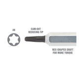 OEMTOOLS 22580 T8 x 3 Star Driver Additional Image 2