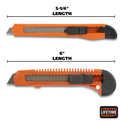 GreatNeck 2SBK Snap Off Utility Knife Set (2 Piece) Additional Image 1