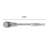 OEMTOOLS 22901 1/4 Drive Ratchet with Standard Handle and Flex Head (6 Inch) Additional Image 1