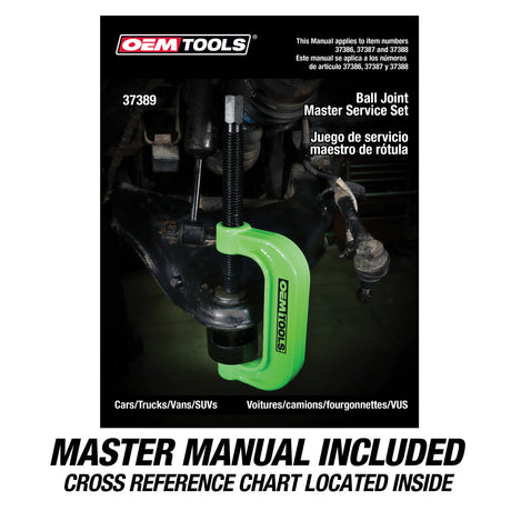 OEMTOOLS 37388 Master Ball Joint Service Kit Additional Image 3