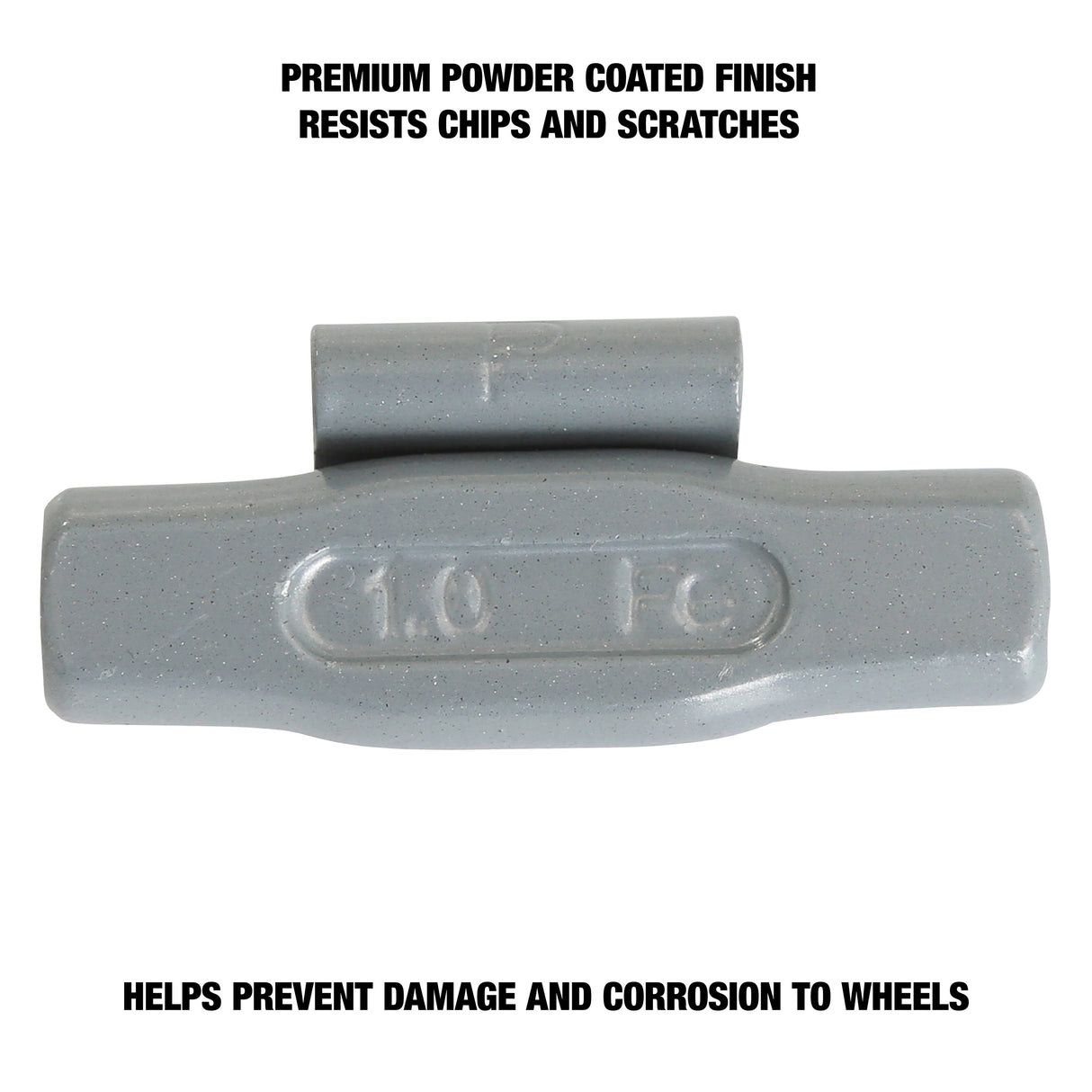 OEMTOOLS 23225 1.00 Oz. P Style Steel Wheel Weight - 1 Box of 25 Additional Image 3
