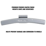 OEMTOOLS 23288 3.0 Oz. T Style Steel Wheel Weight - 1 Box of 25 Additional Image 3