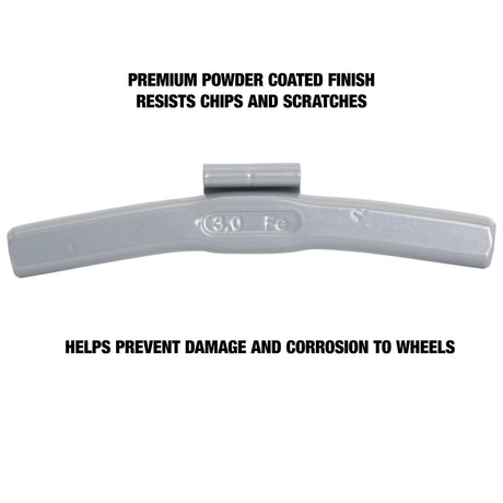 OEMTOOLS 23288 3.0 Oz. T Style Steel Wheel Weight - 1 Box of 25 Additional Image 3