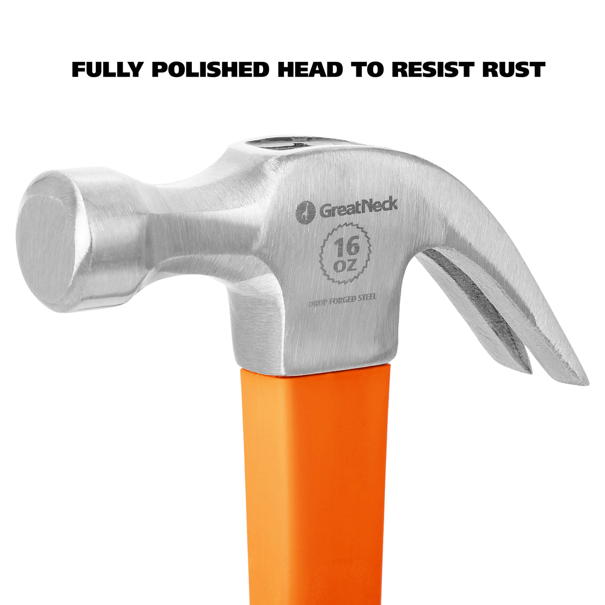 GreatNeck HG16C Fiberglass Curved Claw Hammer (16 Oz.) Additional Image 3