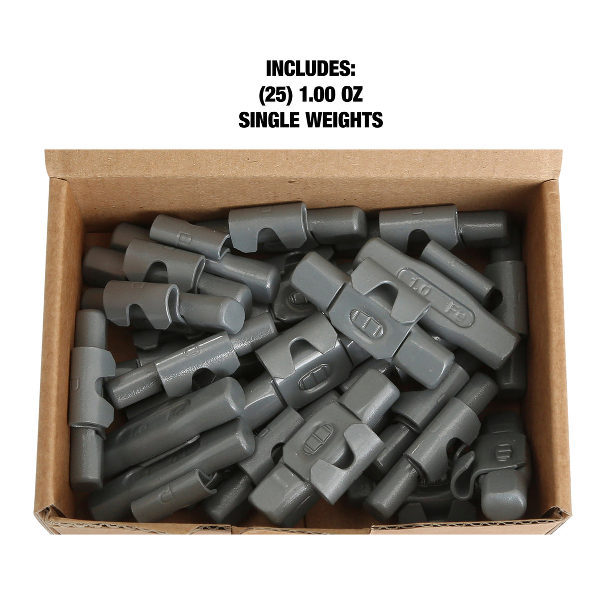 OEMTOOLS 23225 1.00 Oz. P Style Steel Wheel Weight - 1 Box of 25 Additional Image 4