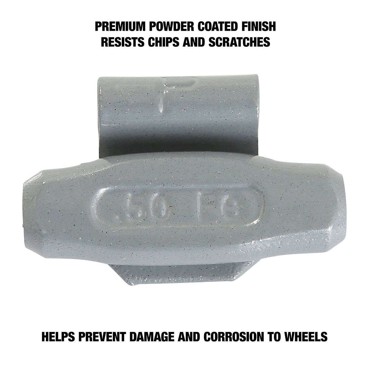 OEMTOOLS 23223 0.50 Oz. P Style Steel Wheel Weight - 1 Box of 25 Additional Image 3