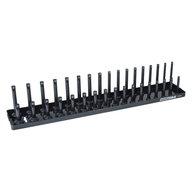 OEMTOOLS 22210 1/2in. Drive Socket Tray (Metric) Main Image