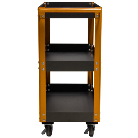 Homak HOMOB06030031 30in. 3-Tier Metal Service Cart Additional Image 6