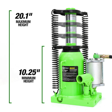 OEMTOOLS 24850 20 Ton Air/Hydraulic Bottle Jack Additional Image 2