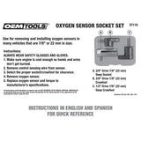 OEMTOOLS 37110 Oxygen Sensor Socket Set Additional Image 5
