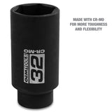 OEMTOOLS 25204 1/2 Inch Drive Axle Nut Socket (32 mm) Additional Image 2
