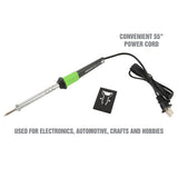 OEMTOOLS 24761 60-Watt Soldering Iron with Metal Stand Additional Image 1