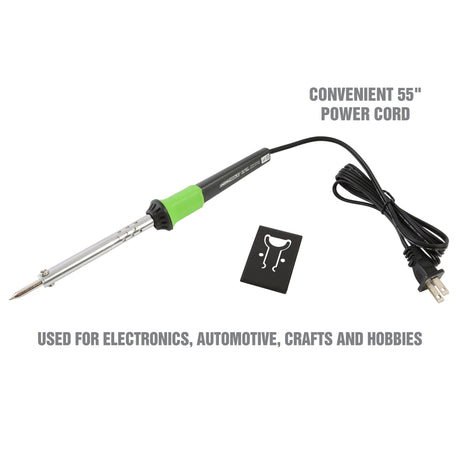 OEMTOOLS 24761 60-Watt Soldering Iron with Metal Stand Additional Image 1