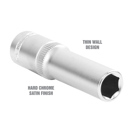 OEMTOOLS 22342 3/8 Inch 3/8 Inch Drive Deep Wall Socket Additional Image 2