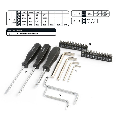 GreatNeck MS125 125 Pc Mariner's Tool Set Additional Image 4