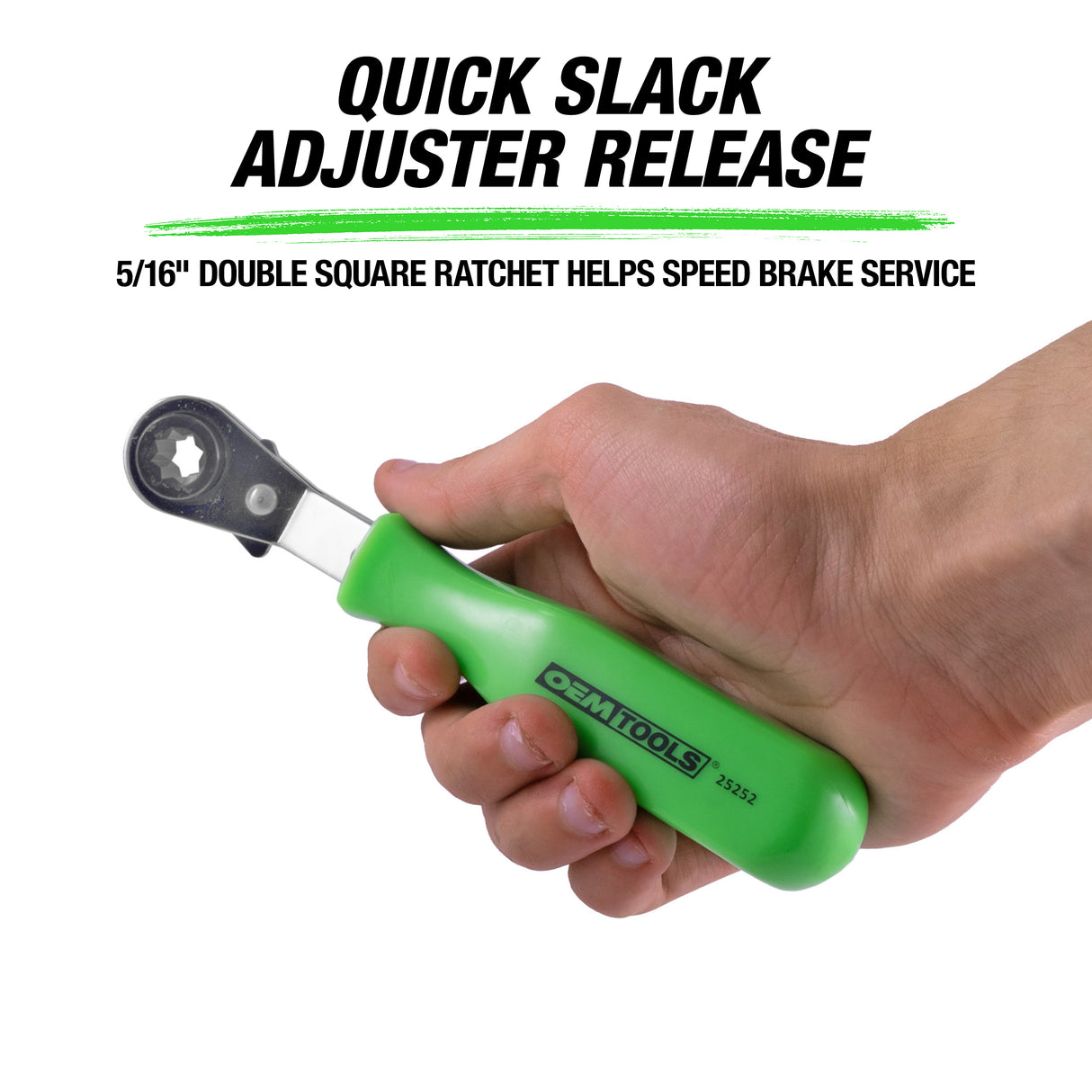 OEMTOOLS 25252 Automatic Slack Adjuster Release Tool and Wrench Additional Image 1