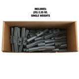 OEMTOOLS 23252 2.25 oz. AL Style Steel Wheel Weigh - 1 Box of 25 Additional Image 4