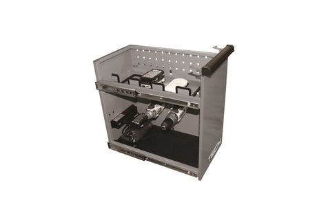 Homak 54in. TECH 7-Drawer Rolling Workstation - GRAY Additional Image 1