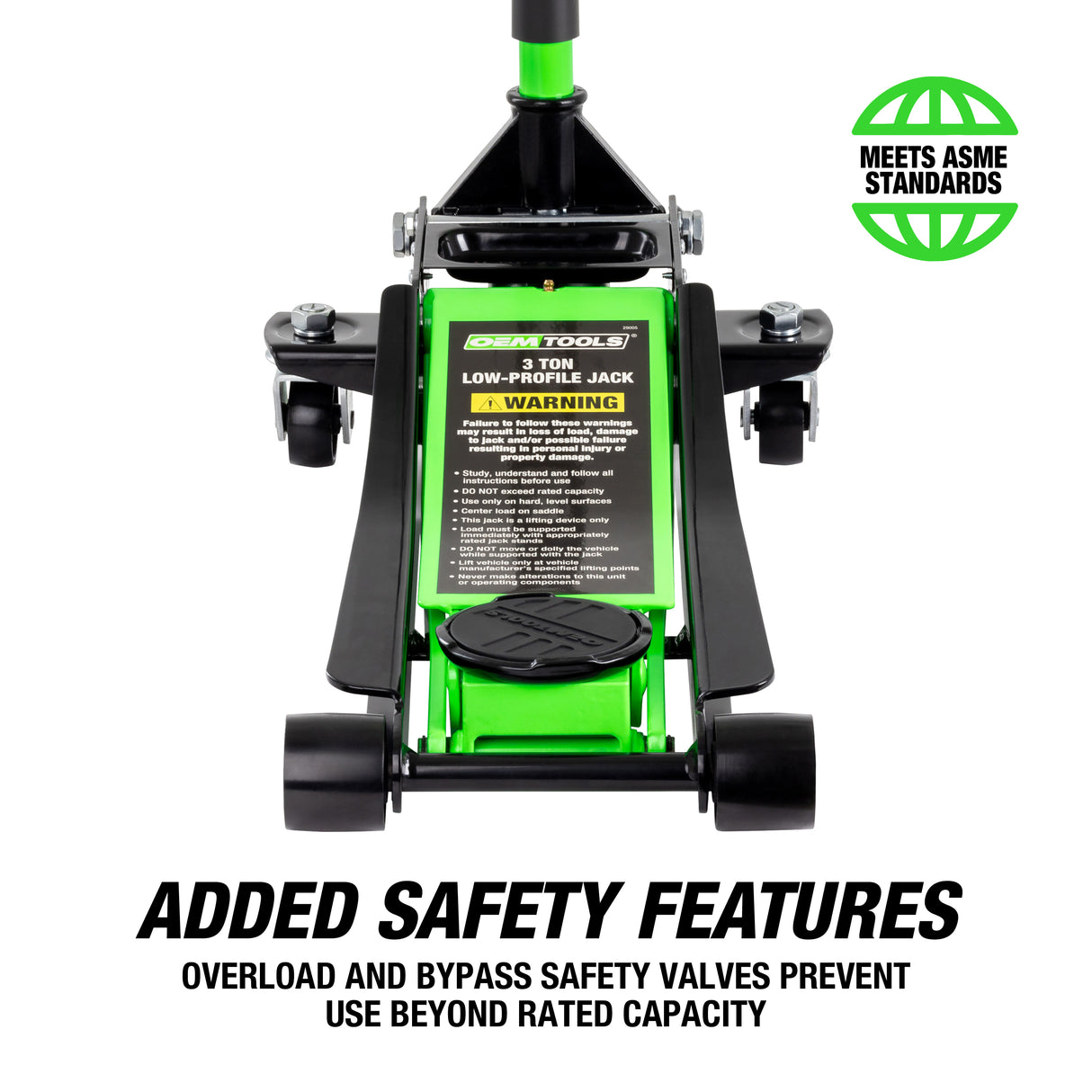 OEMTOOLS 29005 3-Ton Low-Profile Jack Additional Image 8