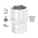 OEMTOOLS 22399 19 mm 1/2 Inch Drive Socket Additional Image 1