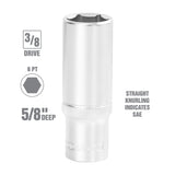 OEMTOOLS 22346 3/8 Inch Drive Deep Wall Socket Additional Image 1