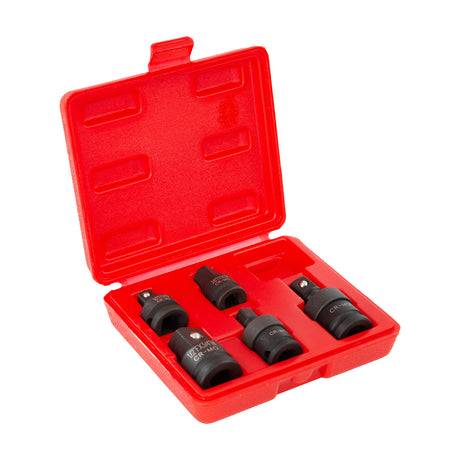 OEMTOOLS 24226 5 Piece Adapter & U-Joint Impact Set with 3/8in. & 1/2in. Drive Main Image