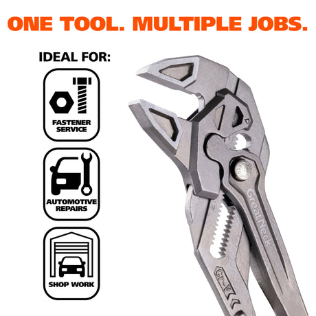GreatNeck 68402 10in. Pliers Wrench Additional Image 6