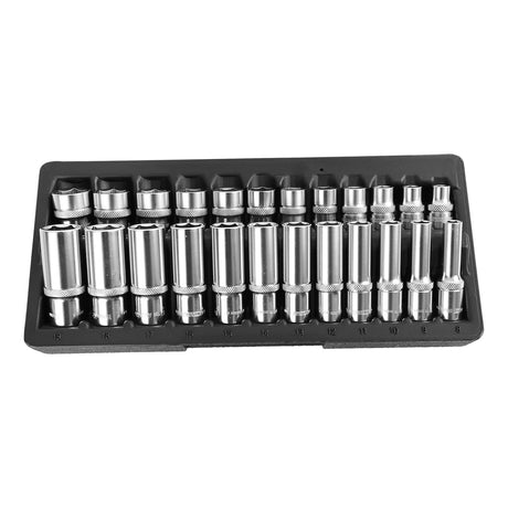 OEMTOOLS 22963 24 Piece 3/8in. Drive Socket Set (Metric) Additional Image 1