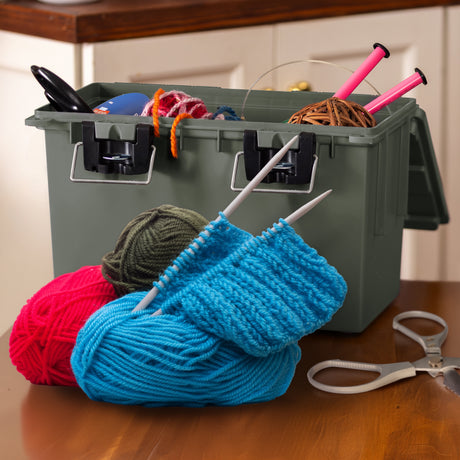 Sheffield 12712 XL Field Box with Lift Out Storage Tray-Olive Drab Green Additional Image 8