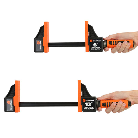Great Neck 74293 Precision Bar Clamp 6 Inch and 12 Inch- Multi Pack Additional Image 5