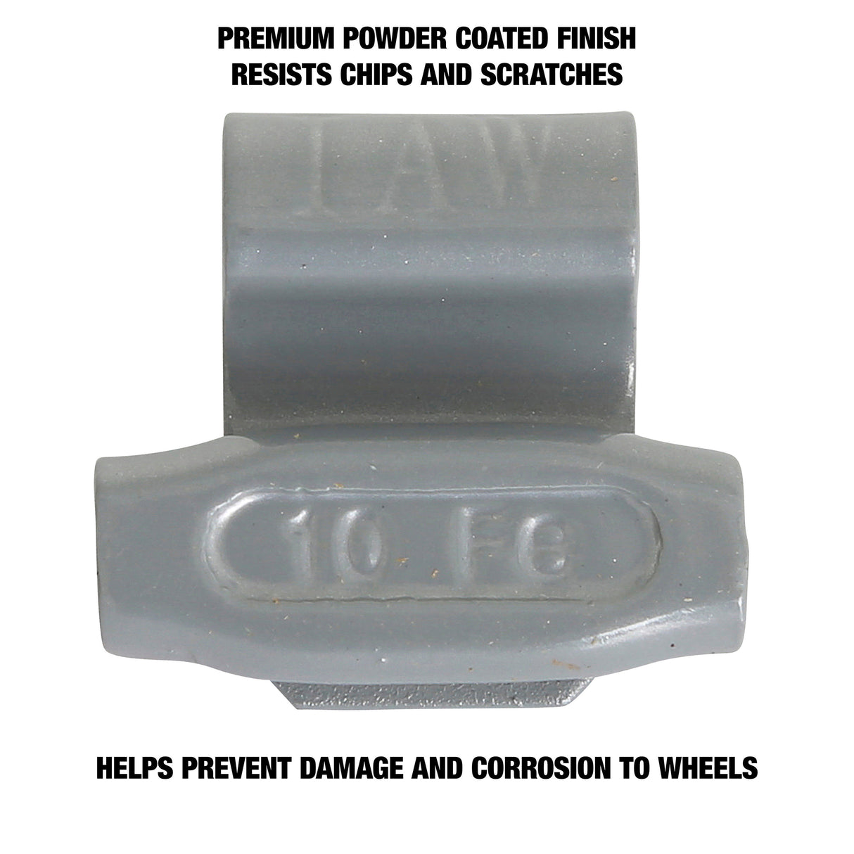 OEMTOOLS 23246 10 gm. IW Style Steel Wheel Weight - 1 Box of 25 Additional Image 3
