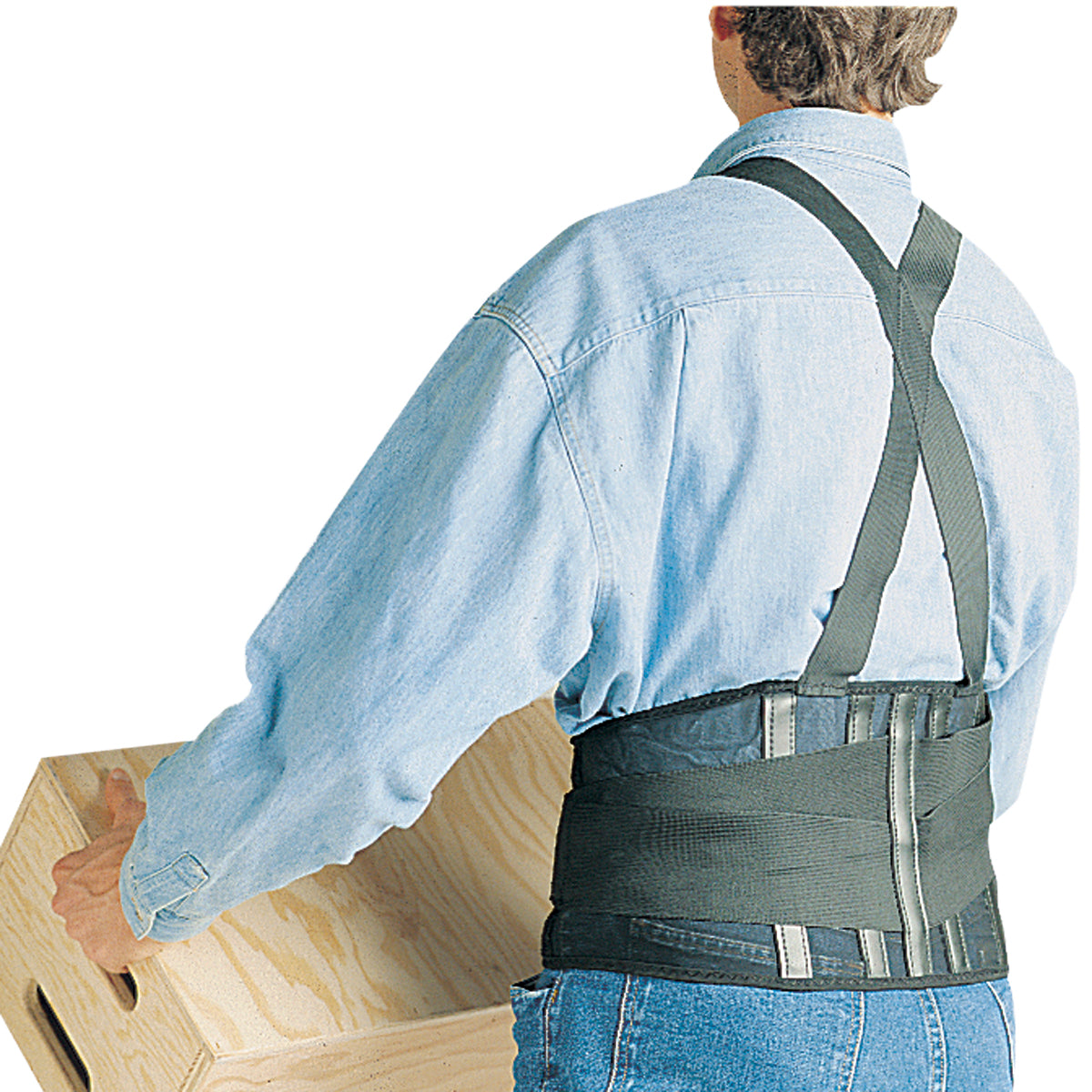 SAS 7163 Deluxe Back Support Belt - Large Additional Image 1
