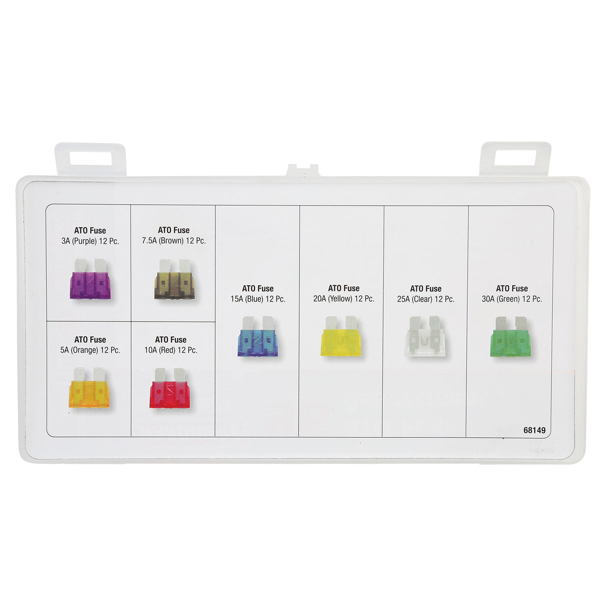 Hardware Machinery® 68149 96 Piece ATO Fuse Assortment Additional Image 5