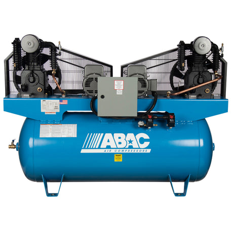 ABAC ABC5-43120HD 5 HP Duplex 2x5 460V 3Ph Air Compressor Main Image
