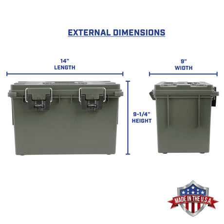 Sheffield 12710 XL Field Box-Olive Drab Green Additional Image 1