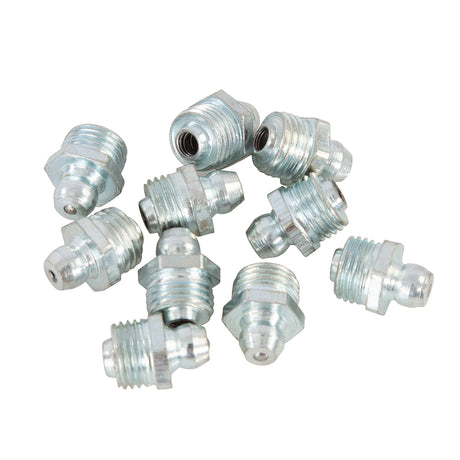 OEMTOOLS 25789 10 Piece 10 mm Straight Metric Grease Fittings Main Image