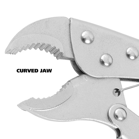 GreatNeck C10WC Curved Jaw Locking Pliers (10 Inch) Additional Image 3